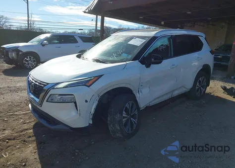 2021 Nissan Rogue Sv Intelligent Awd z USA, uszkodzony, nr VIN 5N1AT3BB6MC787211